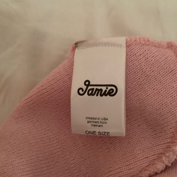 Third Eye Beanie in pink - Picture 2 of 3